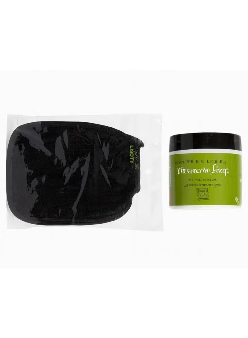 BOBANA Moroccan soap with natural olive oil - 500g + Moroccan loofah - Image 1